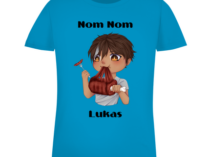 Damen Premium Bio T-Shirt - Mampf Chibi