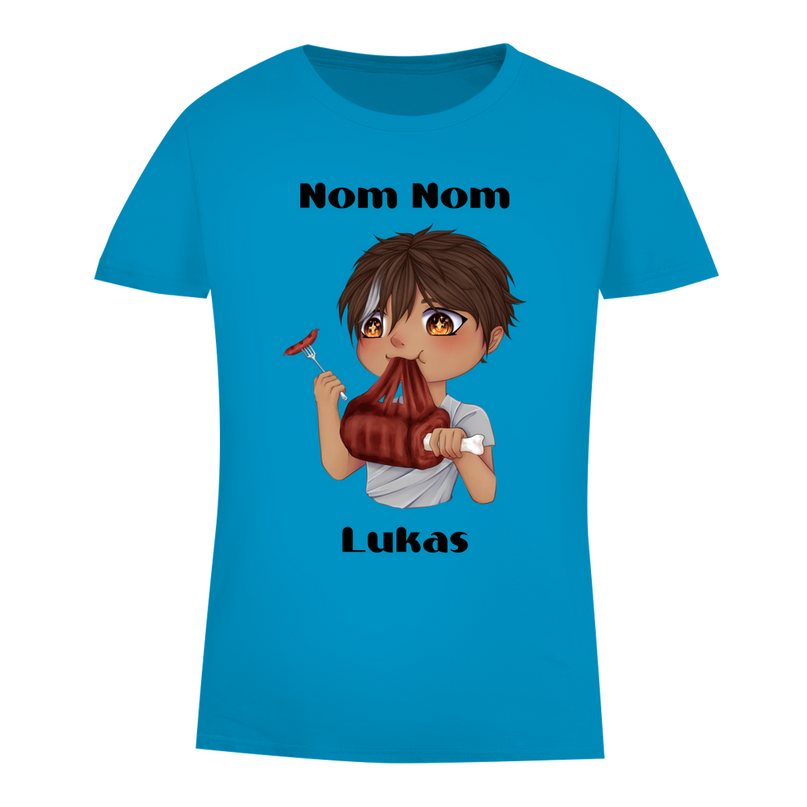 Damen Premium Bio T-Shirt - Mampf Chibi