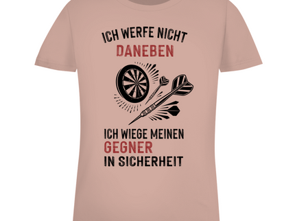 Damen Premium Bio T-Shirt – Ich werfe nicht daneben ...