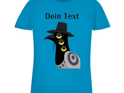 Damen Premium Bio T-Shirt - Dämonischer Vogel