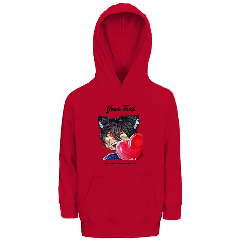 Kinder Premium Bio Hoodie - Chibi Herz