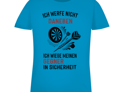 Damen Premium Bio T-Shirt – Ich werfe nicht daneben ...