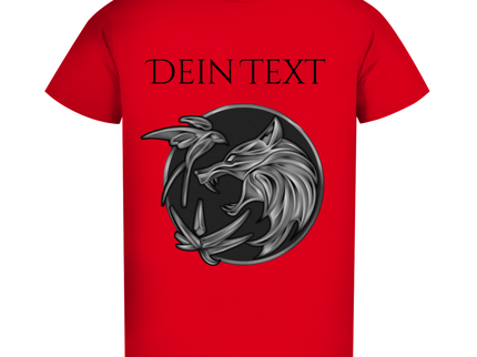 Herren Premium Bio T-Shirt - Wolfsemblem