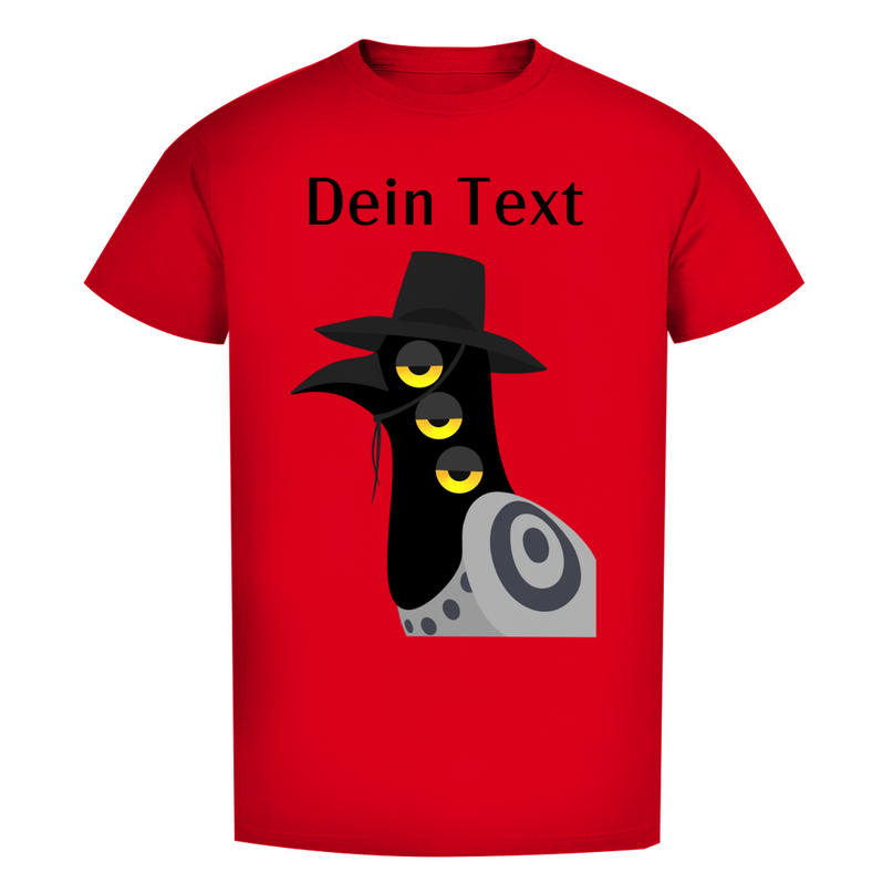 Herren Premium Bio T-Shirt - Dämonischer Vogel