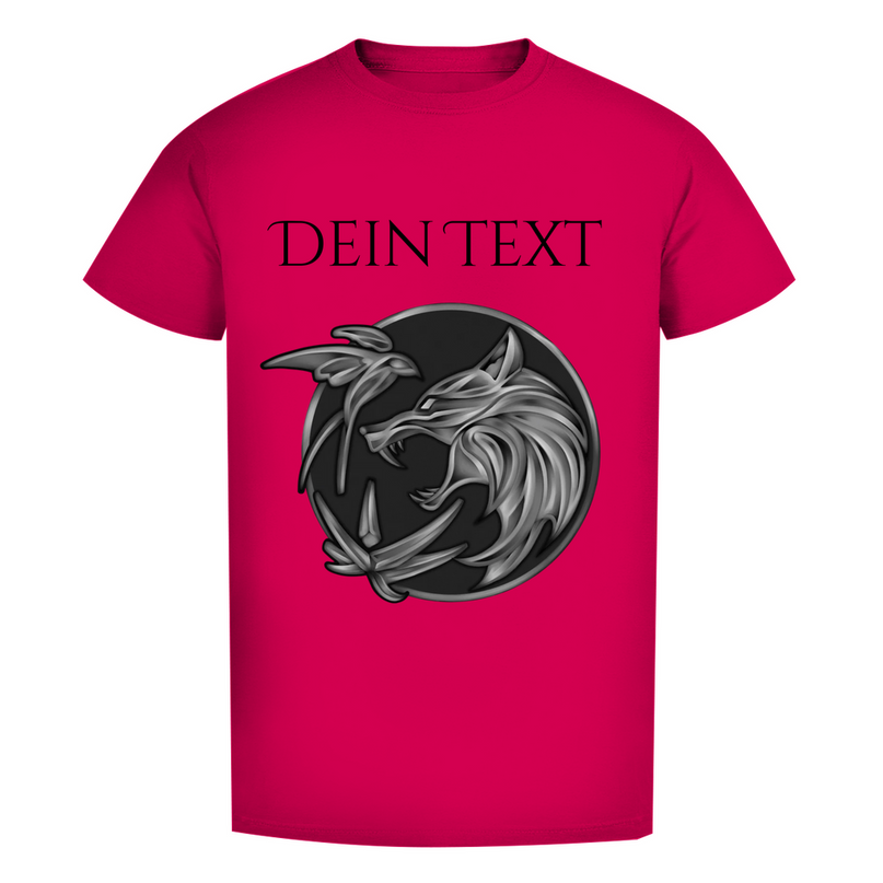 Herren Premium Bio T-Shirt - Wolfsemblem