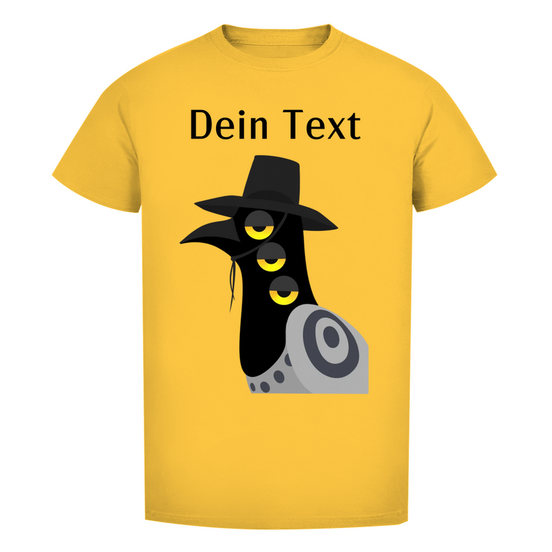 Herren Premium Bio T-Shirt - Dämonischer Vogel