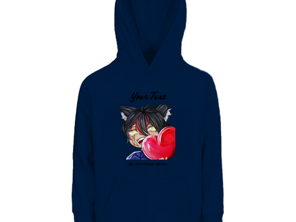 Kinder Premium Bio Hoodie - Chibi Herz