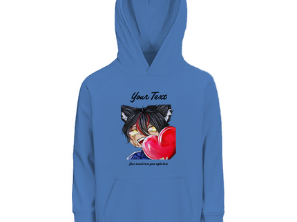 Kinder Premium Bio Hoodie - Chibi Herz