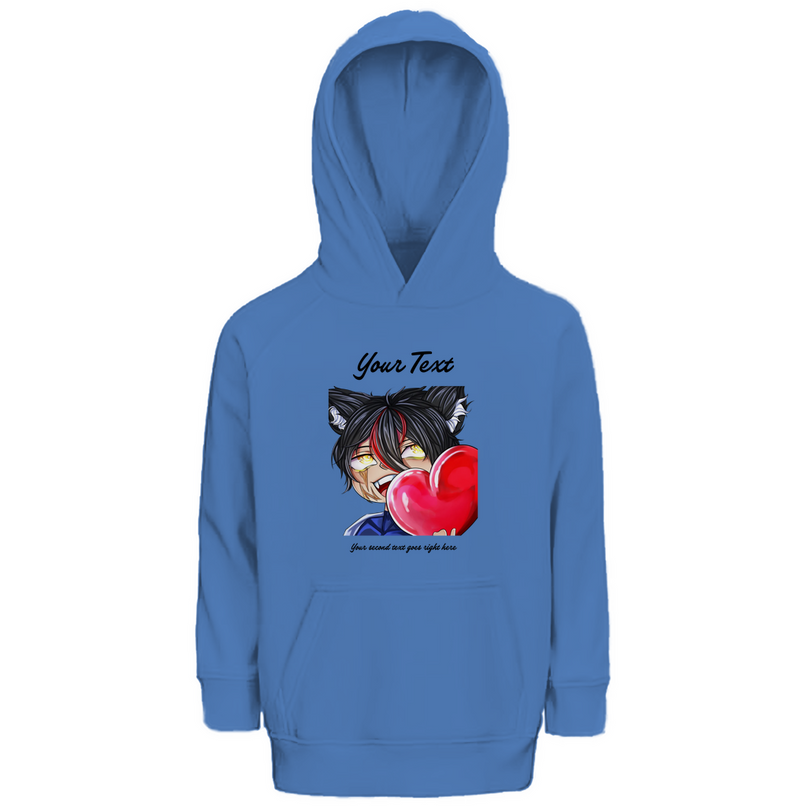 Kinder Premium Bio Hoodie - Chibi Herz