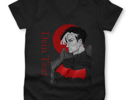 Damen Premium Bio V-Neck T-Shirt  Broken Hero