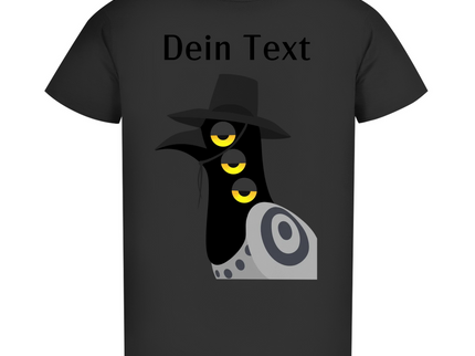 Herren Premium Bio T-Shirt - Dämonischer Vogel