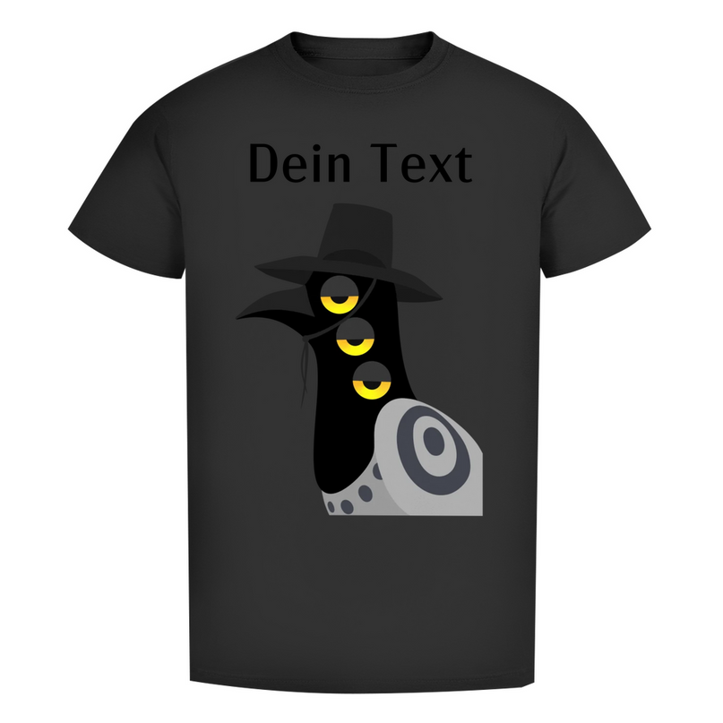 Herren Premium Bio T-Shirt - Dämonischer Vogel