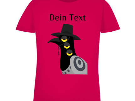 Damen Premium Bio T-Shirt - Dämonischer Vogel