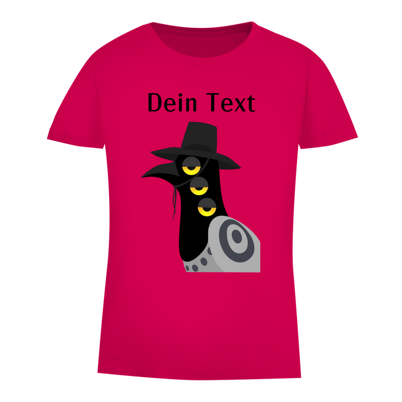 Damen Premium Bio T-Shirt - Dämonischer Vogel