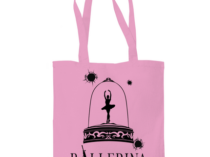 Tragetasche - Tänzerin im Kugelhagel