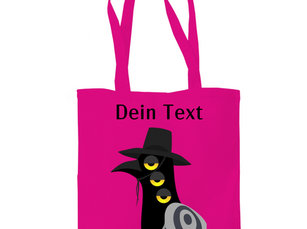 Tragetasche – Dämonischer Vogel