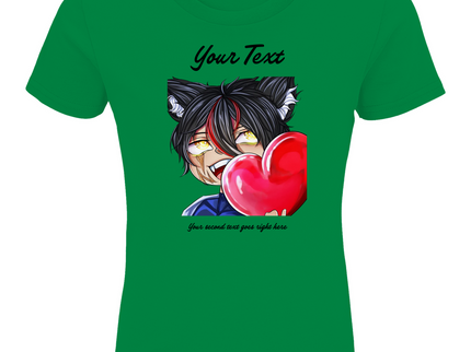 Kids Premium Bio T-Shirt Chibi Herz