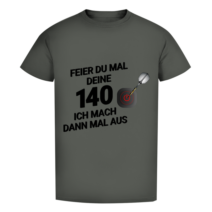 Herren Premium Bio T-Shirt – Feier du mal deine 140