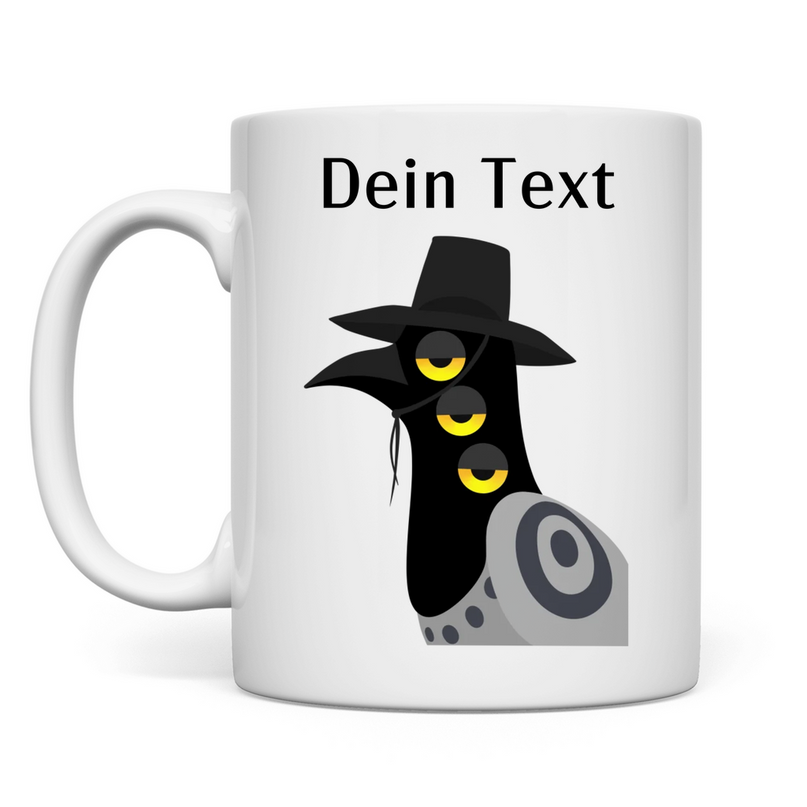 Tasse - Dämonischer Vogel