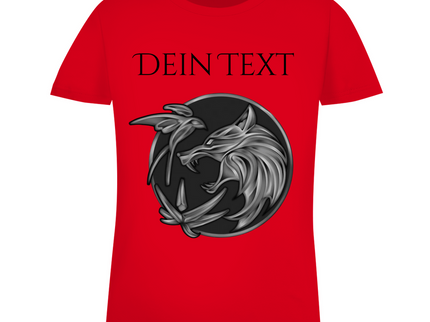 Damen Premium Bio T-Shirt - Wolfsemblem