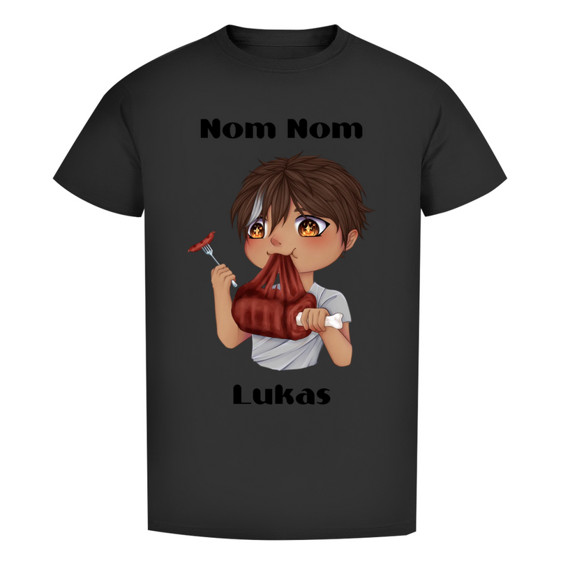 Herren Premium Bio T-Shirt - Mampf Chibi