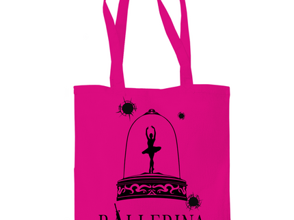 Tragetasche - Tänzerin im Kugelhagel