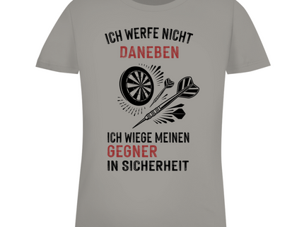 Damen Premium Bio T-Shirt – Ich werfe nicht daneben ...
