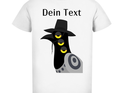 Herren Premium Bio T-Shirt - Dämonischer Vogel