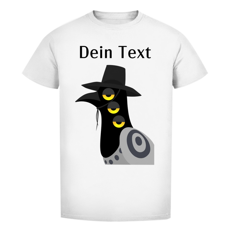 Herren Premium Bio T-Shirt - Dämonischer Vogel