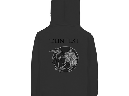 Kinder Premium Bio Hoodie - Wolfsemblem