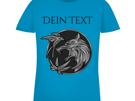 Damen Premium Bio T-Shirt - Wolfsemblem