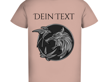 Herren Premium Bio T-Shirt - Wolfsemblem
