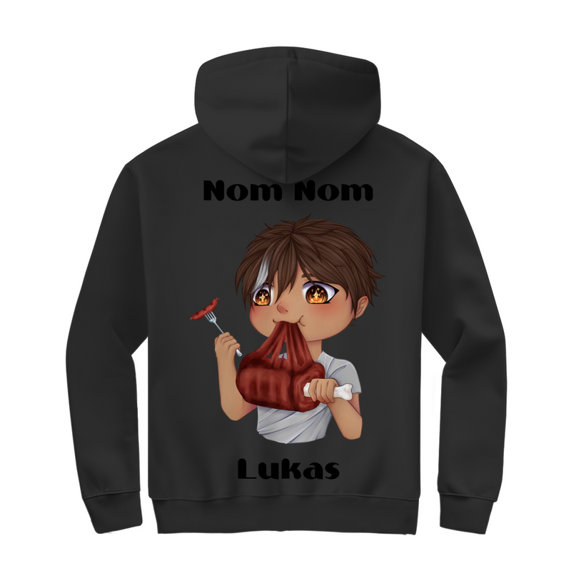 Herren Zipper Hoodie – Mampf Chibi