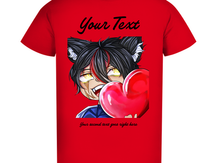 Herren  Premium Bio T-Shirt - Chibi Herz