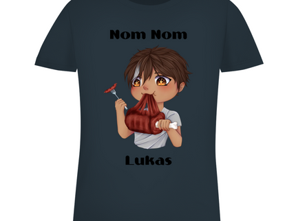 Damen Premium Bio T-Shirt - Mampf Chibi