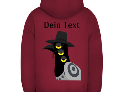 Unisex Oversize Hoodie – Dämonischer Vogel