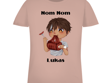 Damen Premium Bio T-Shirt - Mampf Chibi