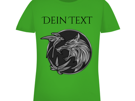 Damen Premium Bio T-Shirt - Wolfsemblem