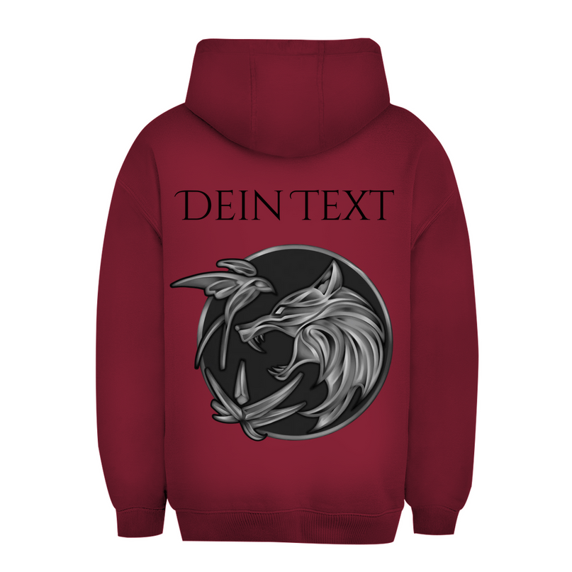 Unisex Oversize Hoodie - Wolfsemblem