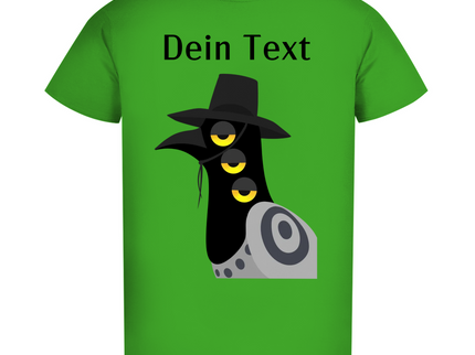 Herren Premium Bio T-Shirt - Dämonischer Vogel