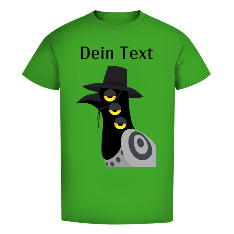 Herren Premium Bio T-Shirt - Dämonischer Vogel