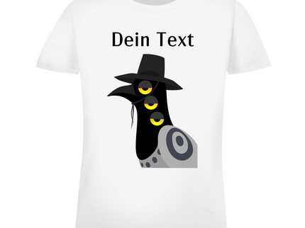 Damen Premium Bio T-Shirt - Dämonischer Vogel