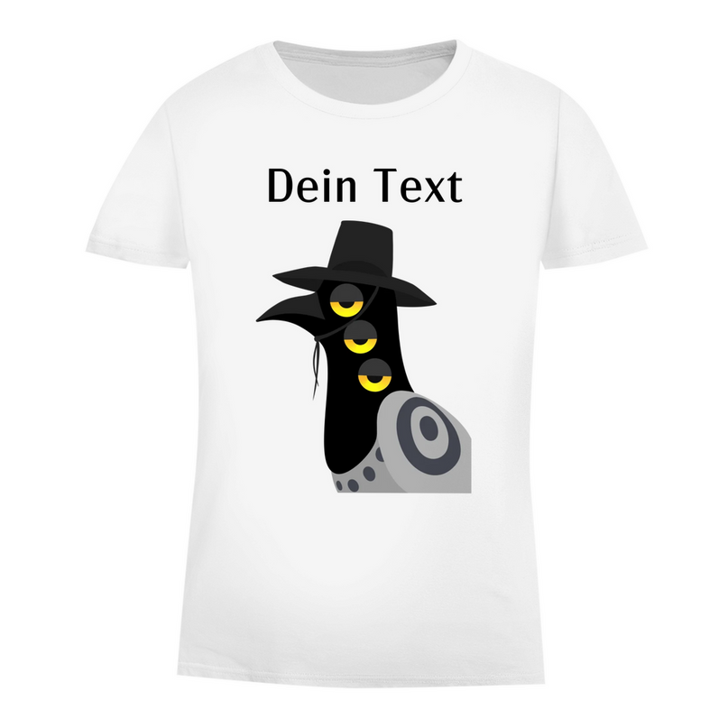 Damen Premium Bio T-Shirt - Dämonischer Vogel