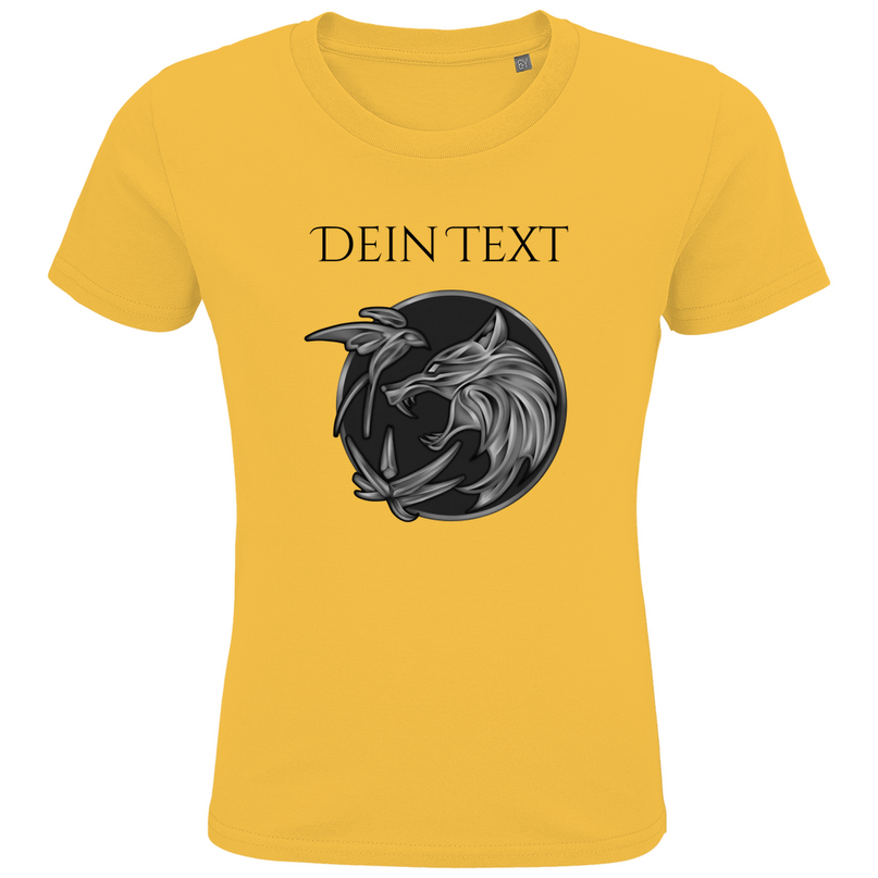Kids Premium Bio T-Shirt Wolfsemblem