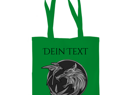 Tragetasche - Wolfsemblem