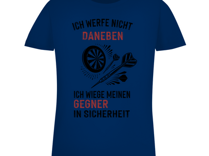 Damen Premium Bio T-Shirt – Ich werfe nicht daneben ...