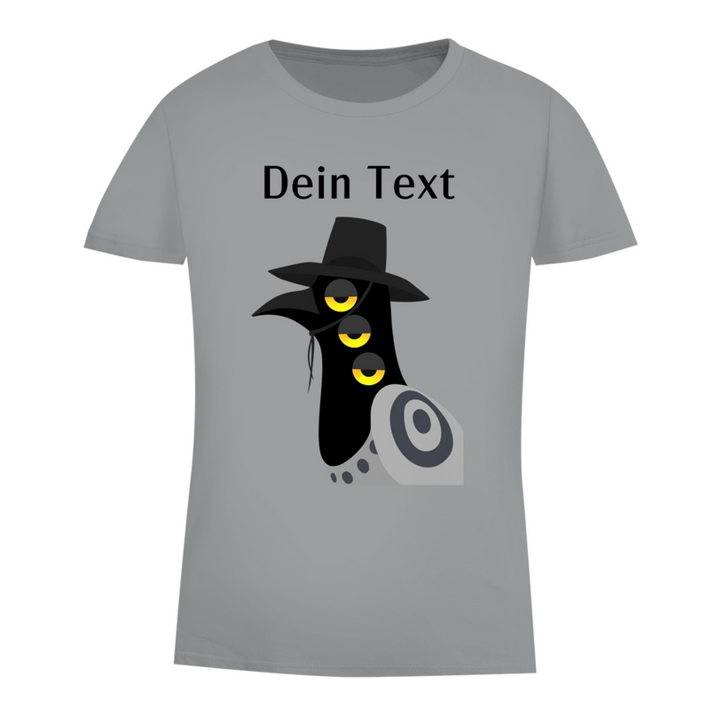Damen Premium Bio T-Shirt - Dämonischer Vogel