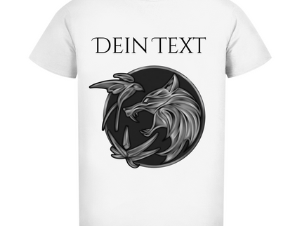 Herren Premium Bio T-Shirt - Wolfsemblem