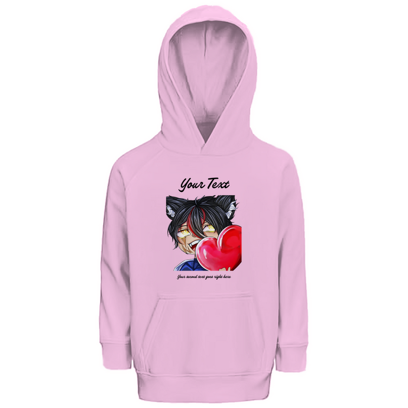 Kinder Premium Bio Hoodie - Chibi Herz