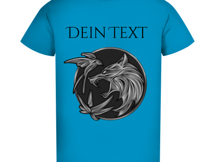 Herren Premium Bio T-Shirt - Wolfsemblem